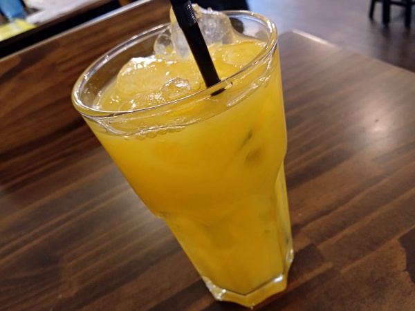 Juice that comes with set at Light and Salt Cafe Taman Goodwood | Kuala Lumpur Best Restaurant Review 2018